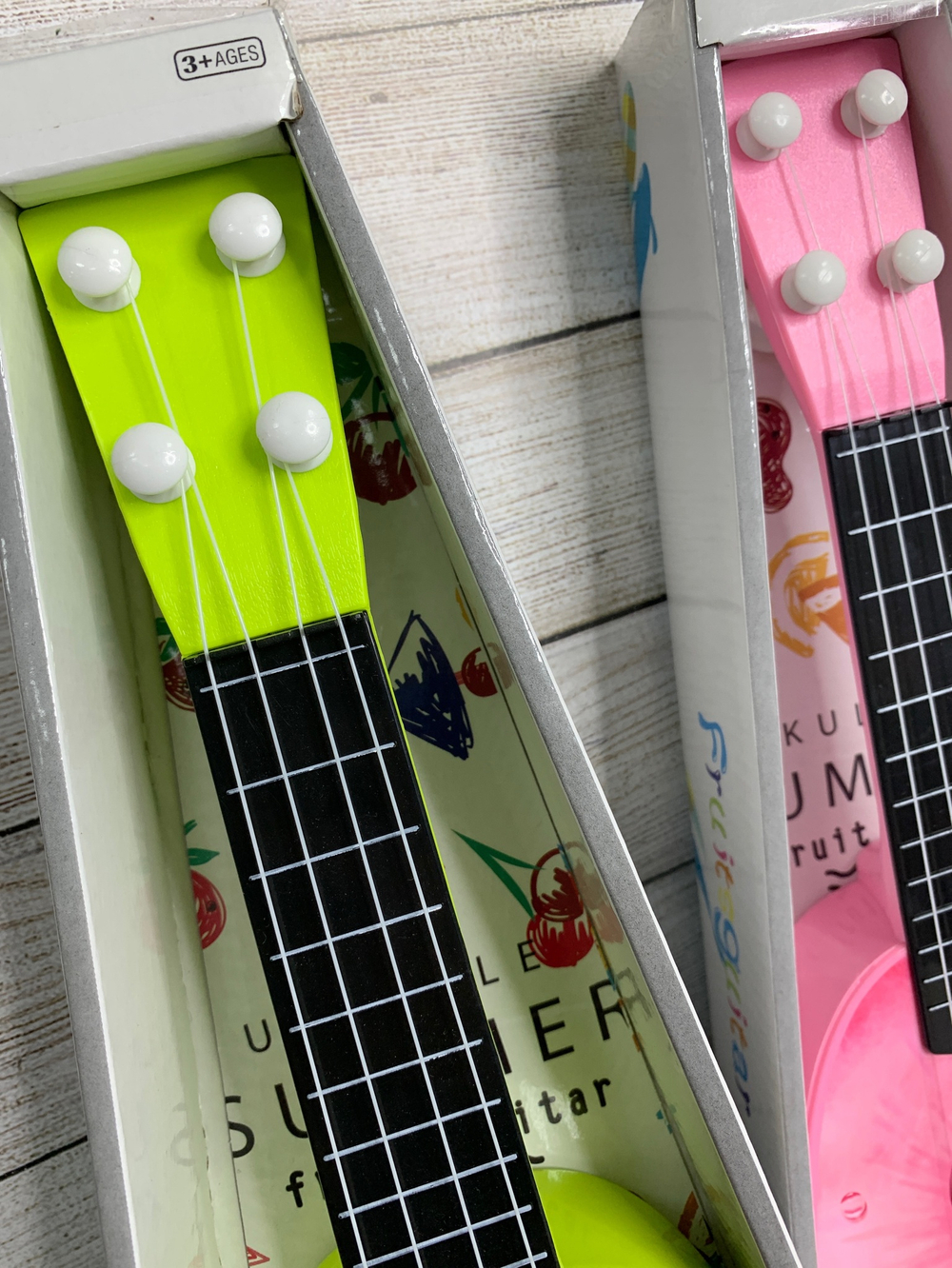 Гитара ФРУКТЫ 5 цветов арт.137028