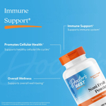 Doctor's Best, Порошок из плодов нони, 120 вегетарианских капсул (650 мг на капсулу)