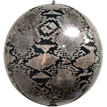 3D сфера 22" анималистика змея, 1 шт. И61