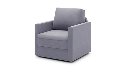 Кресло Стелф ЭКО (малое) Strong Plus 04 78*87*86 см, Фиолетовый Рогожка Нераскладной Фиеста