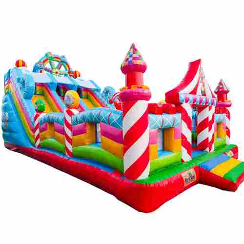 Коммерческий надувной батут «Парк развлечений 3» 12*6*7 м