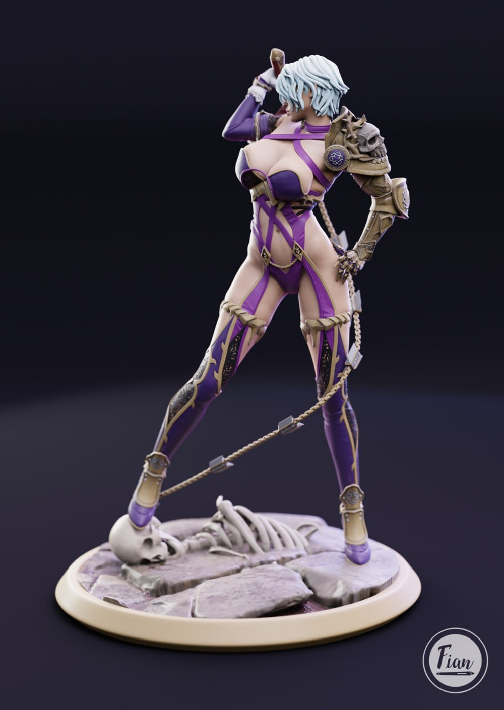 Фигурка Изабелла Валентайн иви Ivy Valentine soulcalibur nsfw