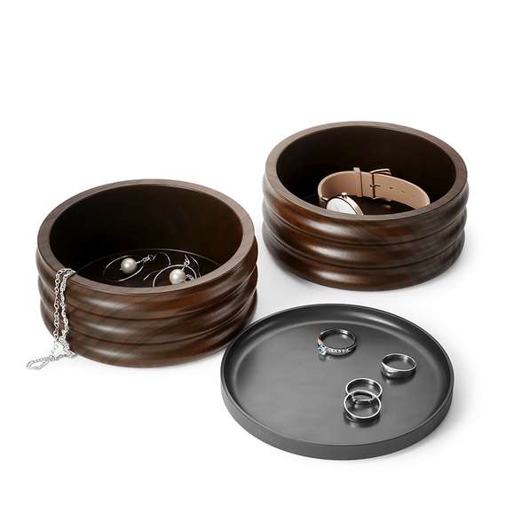 Шкатулка для украшений tesora, черный орех