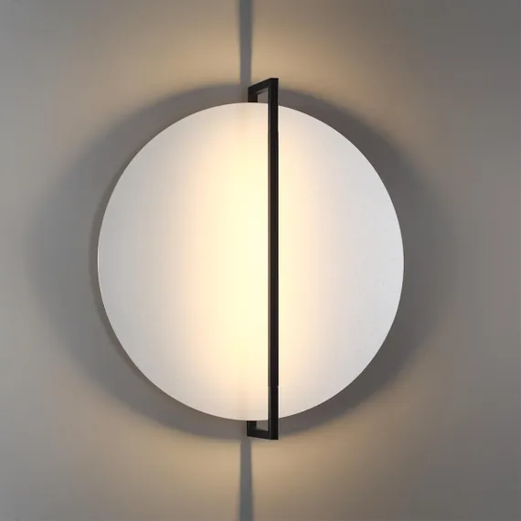 7015/20WL HIGHTECH ODL25 255 белый ice crack/металл/акрил Настенно-потолочный светильник IP20 LED поворотный 360° 1*20W LUNAR