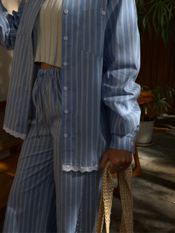 Костюм Village небесно-голубой