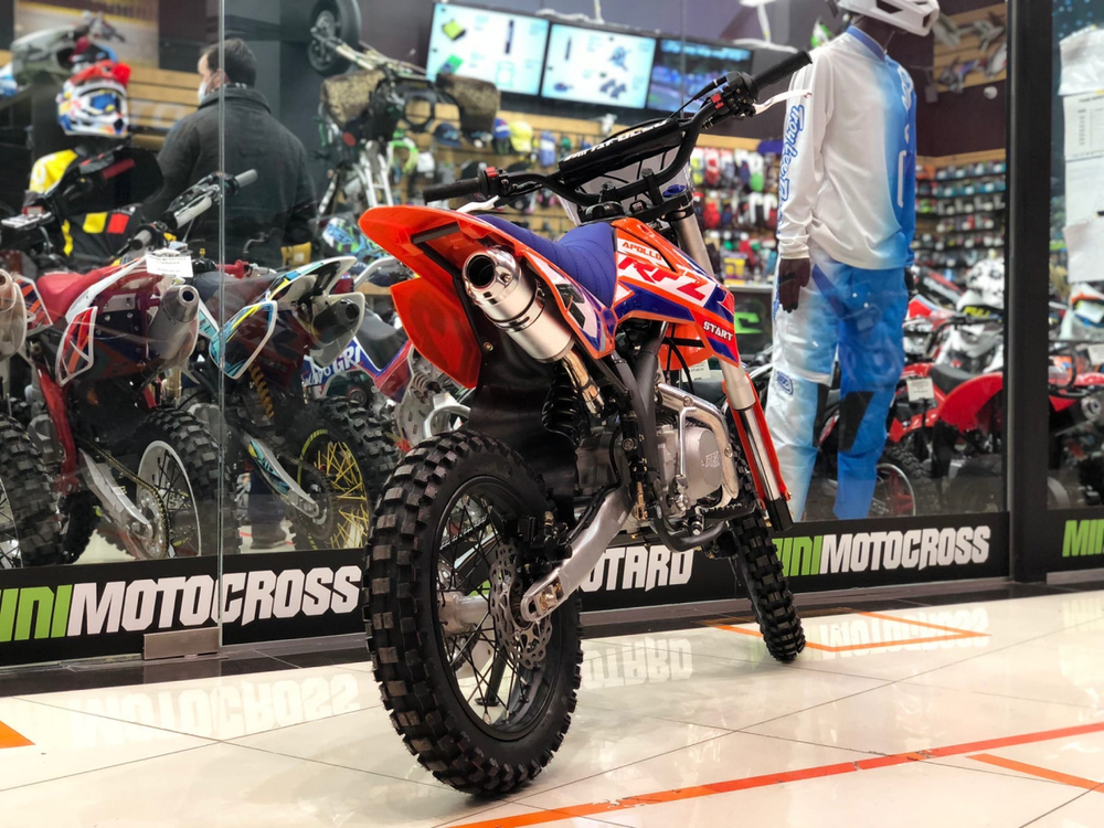 Питбайк Apollo RFZ START 125L 17/14 2020 (Оранжевый)