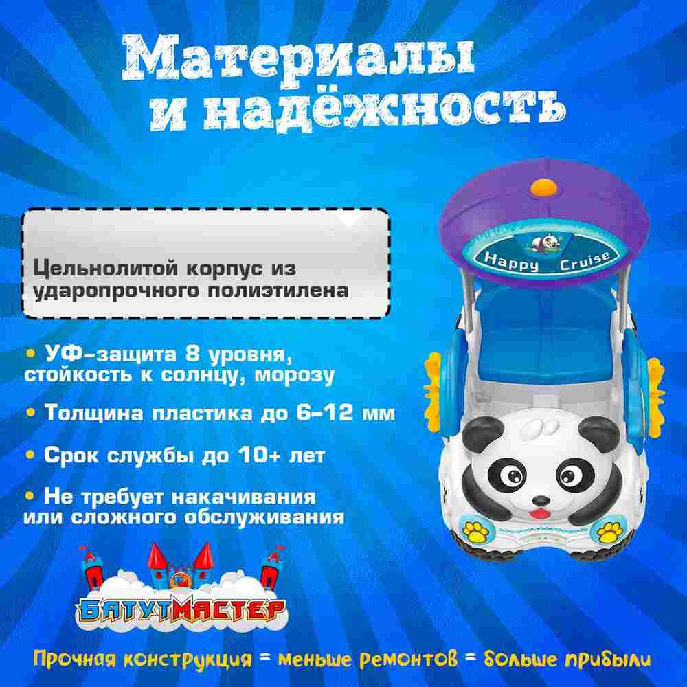 Семейная электрическая лодка-катамаран «Панда» , 2+1