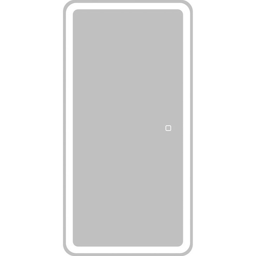 Зеркальный шкаф BelBagno Marino 40 SPC-MAR-400/800-1A-LED-TCH с подсветкой Белый