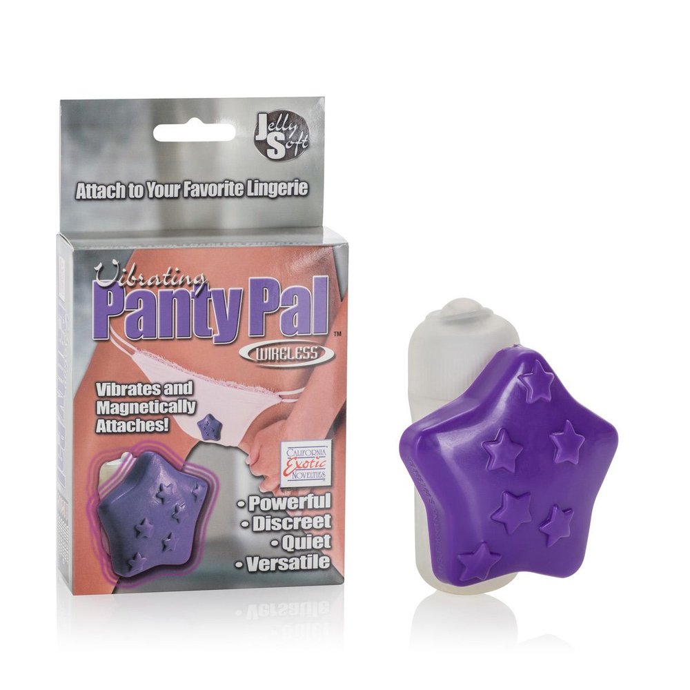 Фиолетовая виброзвездочка для клитора (Цвет: фиолетовый)