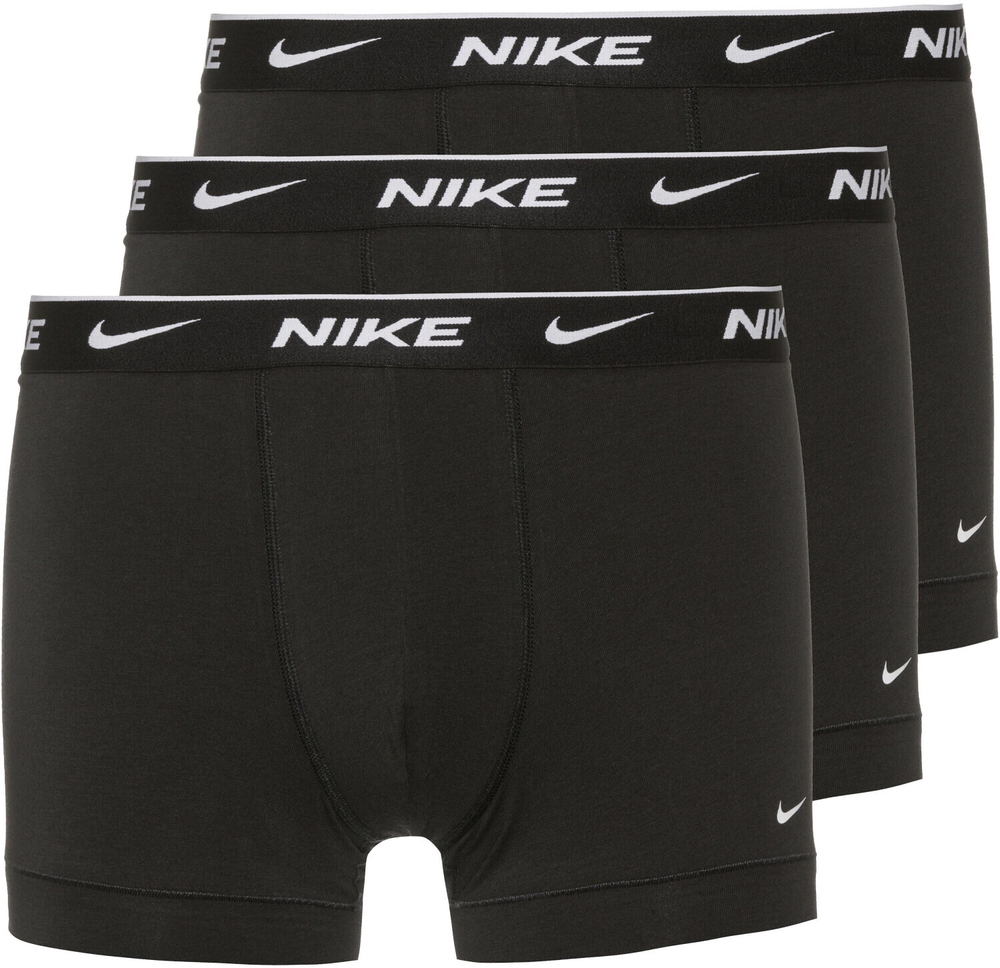 Боксерки теннисные Nike Trunk 3P - black/black/black