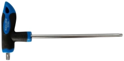 Ключ TORX T50х200ммRF-76750G: Т-образный с прорезиненной рукояткой, на пластиковом держателе ROCKFORCE