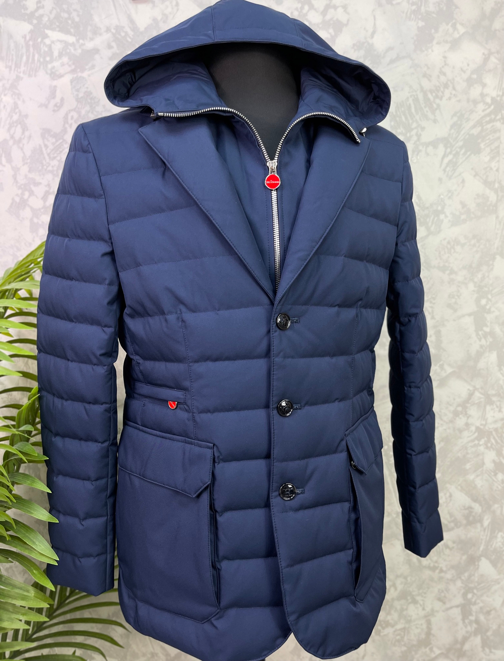 Пуховик с подстежкой Kiton