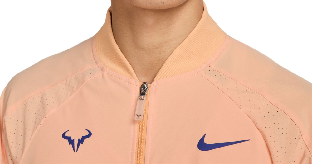 Мужская теннисная кофта Nike Court Dri-Fit Rafa - Оранжевый