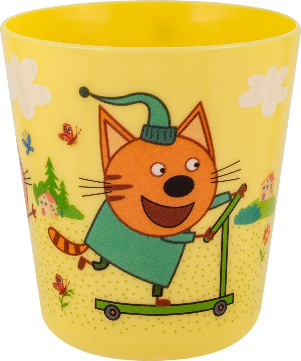 Стакан детский пластиковый 270мл «Три Кота»