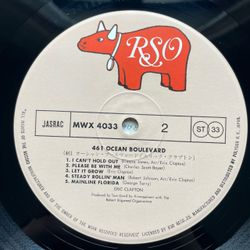 Винтажная виниловая пластинка LP Eric Clapton 461 Ocean Boulevard (Япония 1980) (Оби)