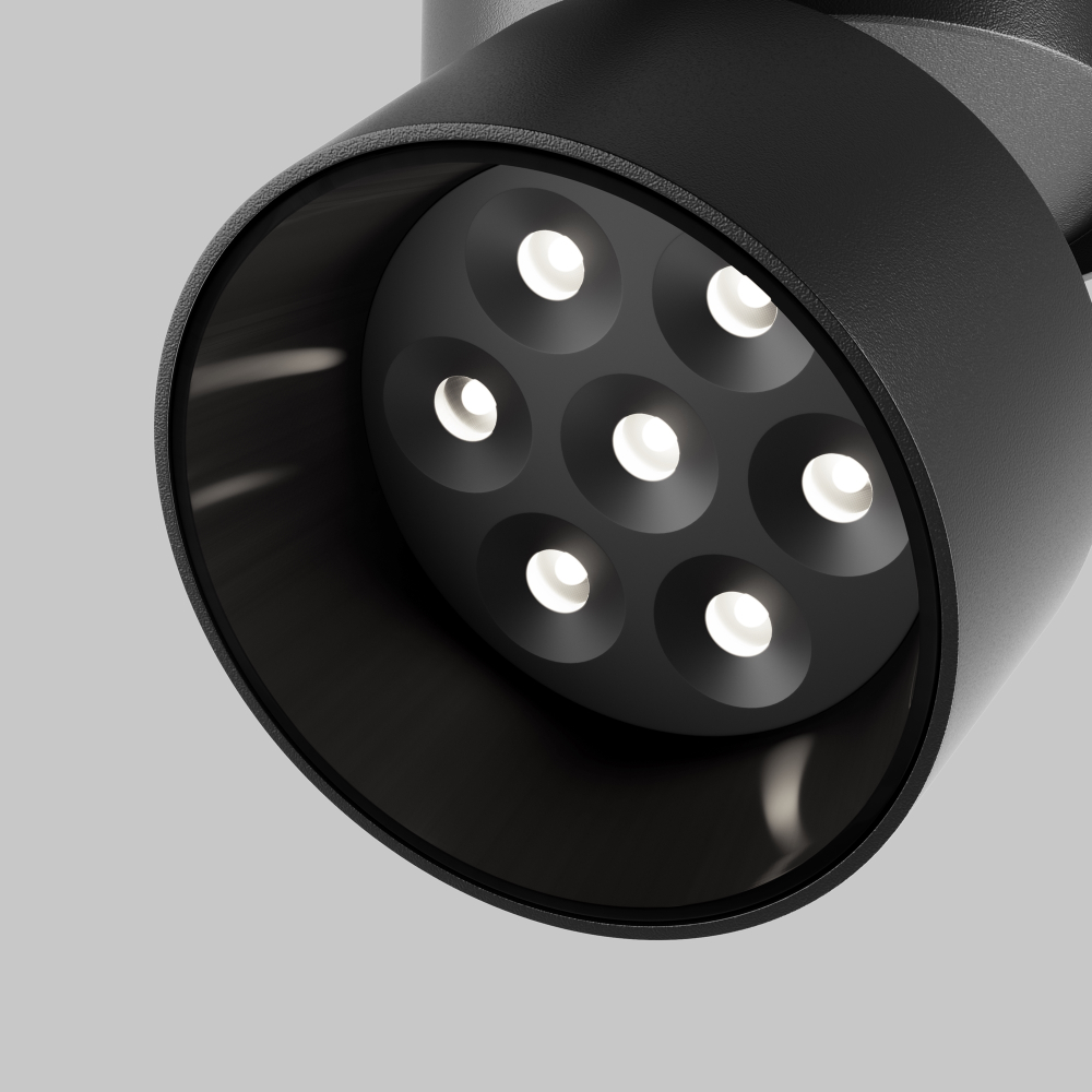 Трехфазный трековый светодиодный светильник Maytoni Alfa TR199-3-15W4K-M-B