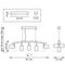 Комплект с подвесной люстрой Lightstar Rullo (571735+214440-5) LR735405