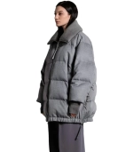 Куртка DUNO BLANCA 436 женская комби. серая шерсть