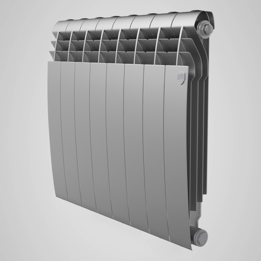 Биметаллический радиатор Royal Thermo Biliner 500 Silver Satin (4 секции)