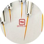 НАБОР ДОТСОВ - КИСТЕЙ АКРИЛ для дизайна 15см. диаметр 0,1/0,2/0,2/0,3/0,4 (5 штук)