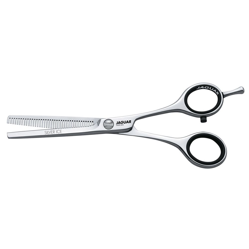 Ножницы филировочные Jaguar White Line Silver Ice 40 5.0"