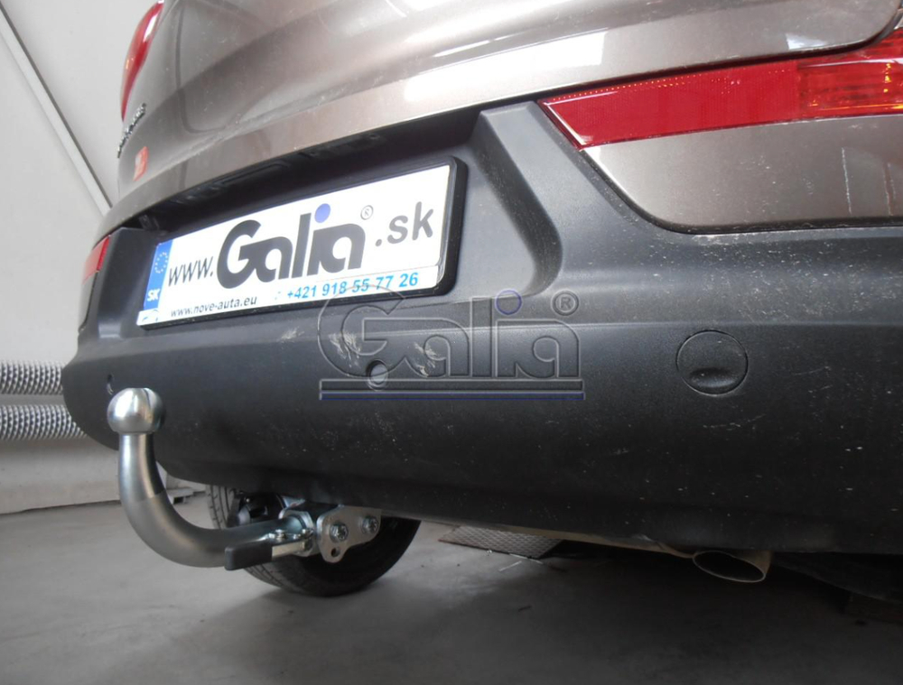 Фаркоп оцинкованный Galia H083C для Hyundai ix35 2010-2015, Kia Sportage 2010-2015(паспорт и сертификат в комплекте)(без электрики)