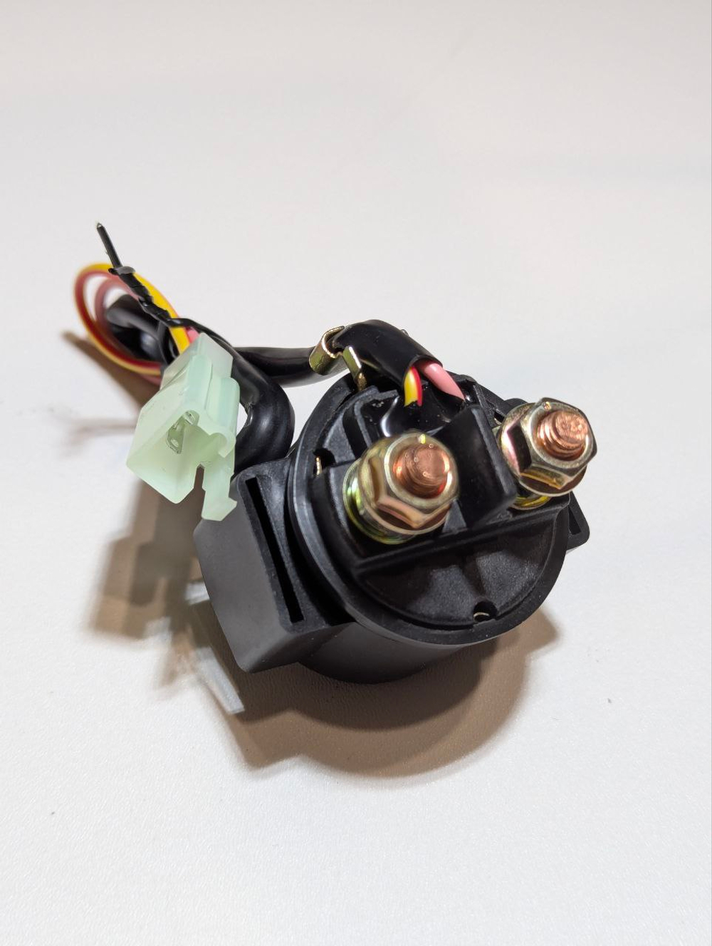 Универсальное реле стартера 12V с фишкой подключения для мотоциклов, скутеров и питбайков