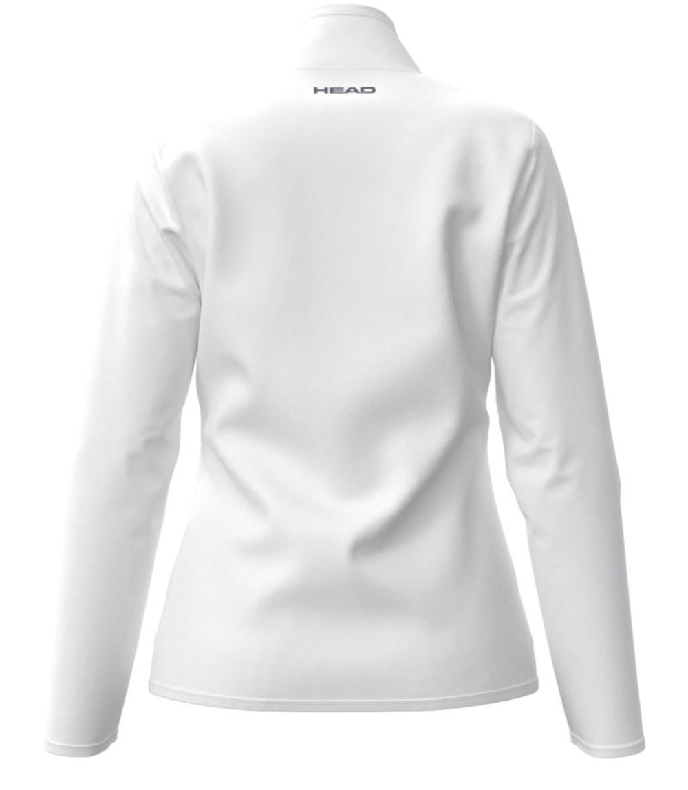 Женская Кофта теннисная Head Club 25 - белый