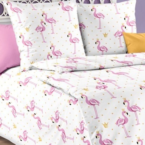 Полуторный комплект детского постельного белья Мир чудес перкаль