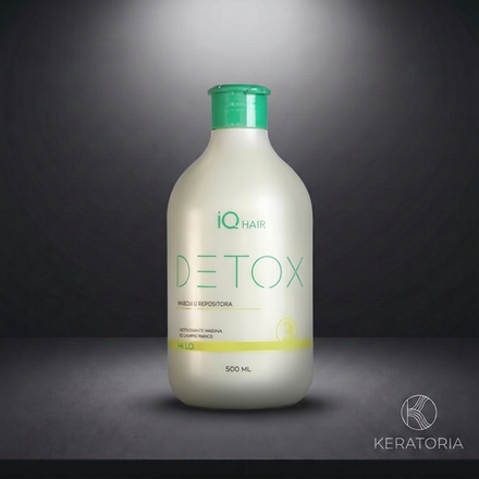 Маска карбоновый репозитор IQ Hair Detox шаг 3, 500 мл