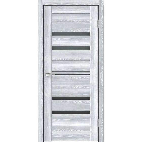 Купить Межкомнатная дверь экошпон Xline 6 клён айс остеклённая