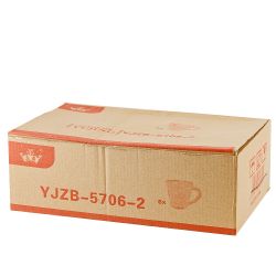 Кружка "Frost.White" v=300 мл (min6) (стекло) (транспортная упаковка на минимальную партию)