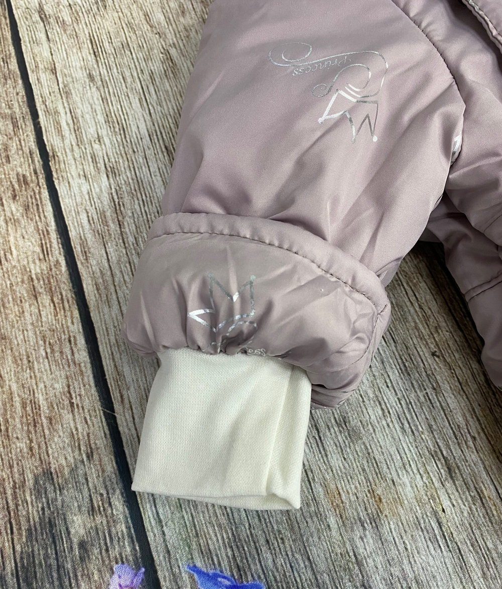 Комбинезон-трансформер (2в1) Модель: 025 "Princess" (ИП Петрова Г.Г.) (Цвет: Светло-розовый, Размер: 74-80)