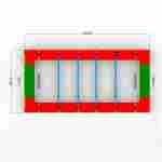 Надувное футбольное поле «Кикер», 10*10*2 м