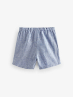 Шорты льняные для мальчика Next 926-433, Голубой