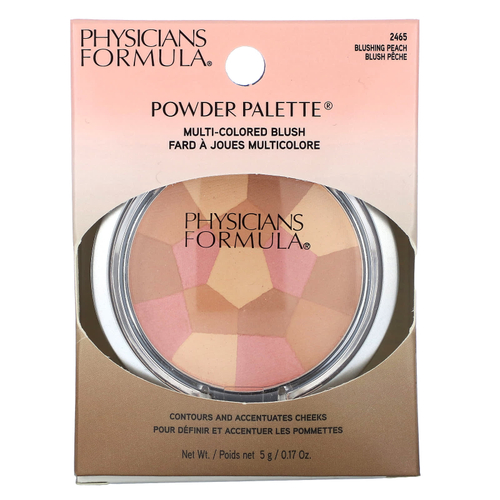 Physicians Formula, Пудровая палитра, разноцветные румяна, 2465 румян, 5 г (0,17 унции)