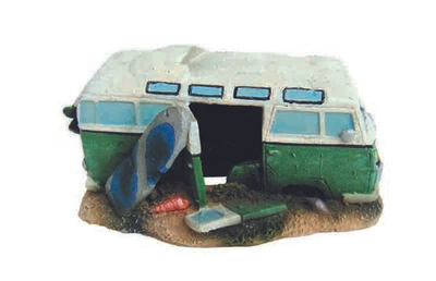 Декорация пластиковая PRIME Микроавтобус зеленый 16.5X11X8.5см PR-JQ036B