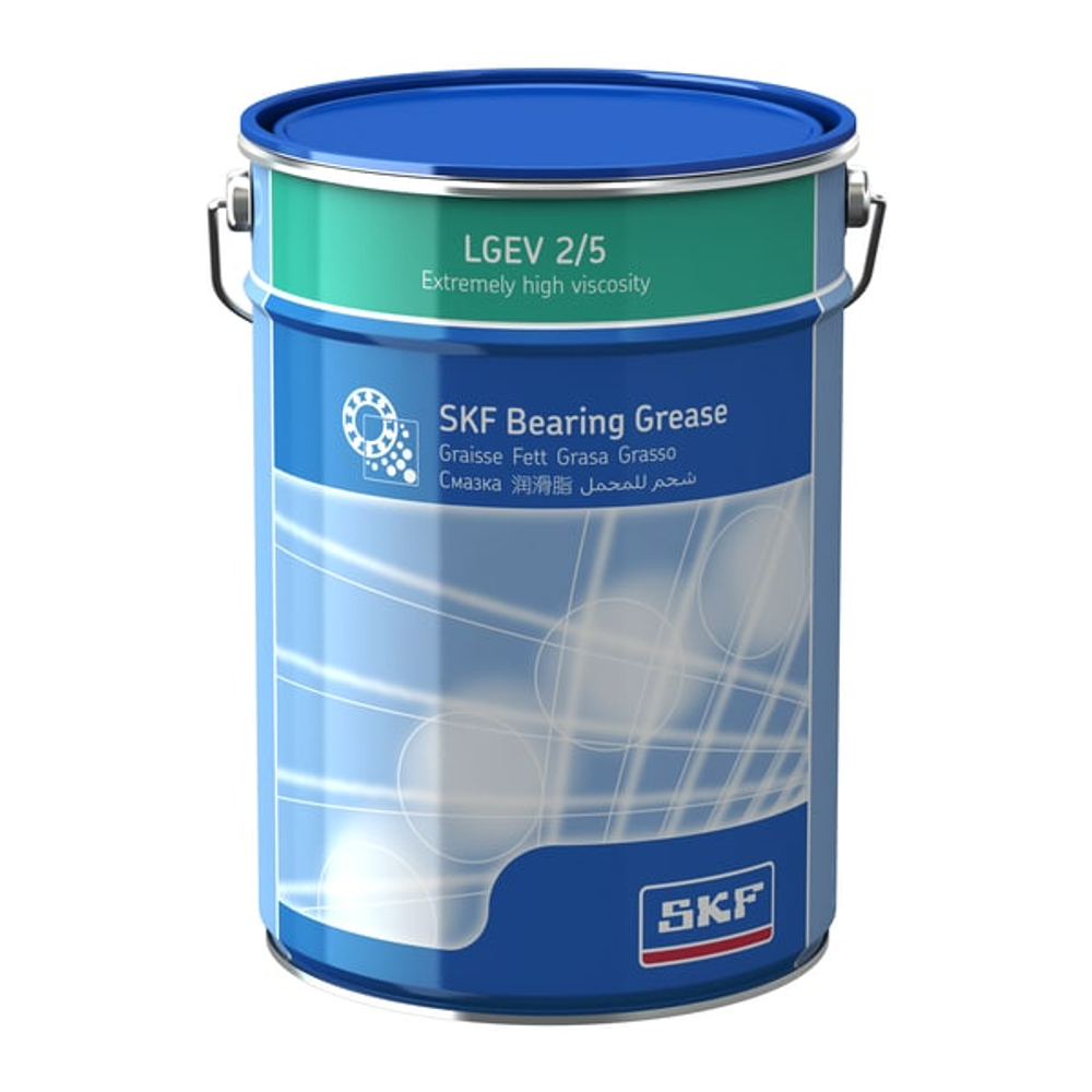 Extremely high viscosity bearing grease with solid lubricants LGEV 2/5
