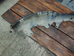 Юбка переднего бампера Toyota RAV4 IV (XA40) 15-19 Б/У Оригинал 524110R050