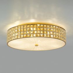 Citilux Портал CL324182 Люстра хрустальная Золото