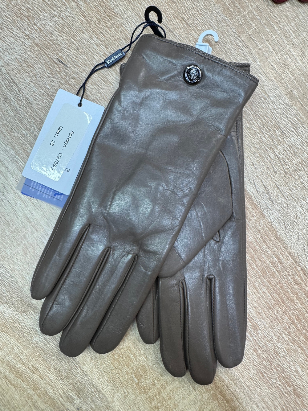 Перчатки. Женские. Материал верха: Кожаные люкс качества. Подклад: Шерсть-трикотаж. 5 шт в упаковке.