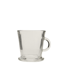 Zara Home чашка из стекла, цвет прозрачный, 8 см