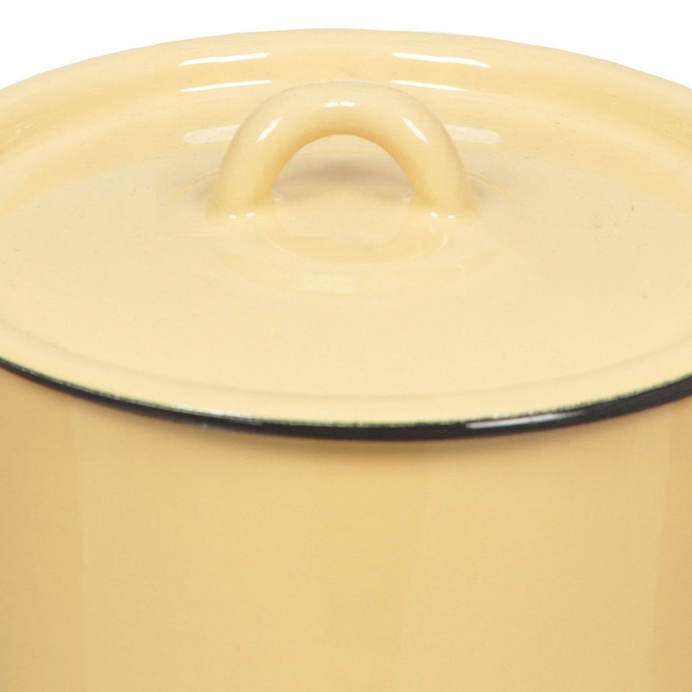 Кастрюля сталь, эмал, 2.9 л, с крыш, СтальЭмаль, 2с16/1, в асс, индукц