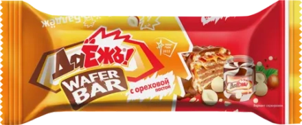 Шоколадный батончик Даёжъ с ореховой пастой 40г