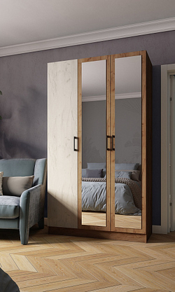 Шкаф Вегас 120, дуб крафт табачный