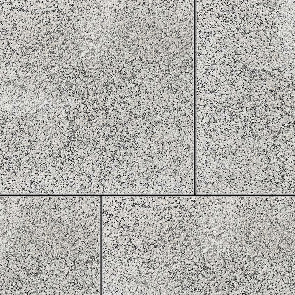 ТРОТУАРНАЯ ПЛИТКА КВАДРАТ - Б.7.К.8 СТОУНМИКС БЕЛО-ЧЕРНЫЙ