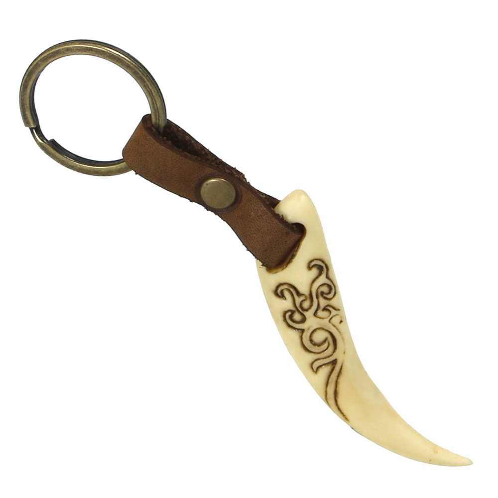 Брелок Коготь орнамент объемный (174)