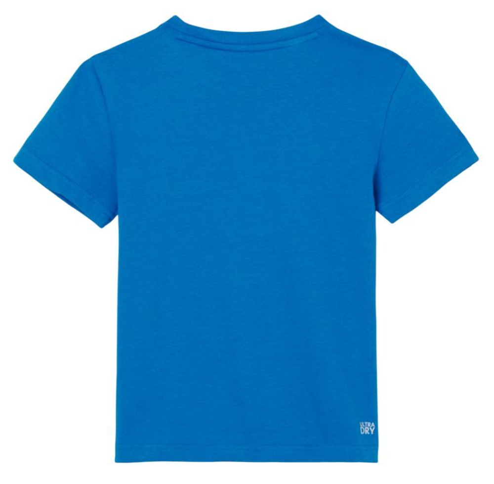Футболка для мальчика теннисная Lacoste Kids' Lacoste x Daniil Medvedev Ultra Dry - небесный