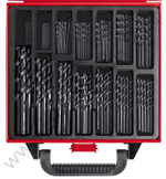 ЗУБР МАСТЕР 99шт(1-10мм), Набор сверл по металлу, сталь Р4М2, класс В, мет.бокс