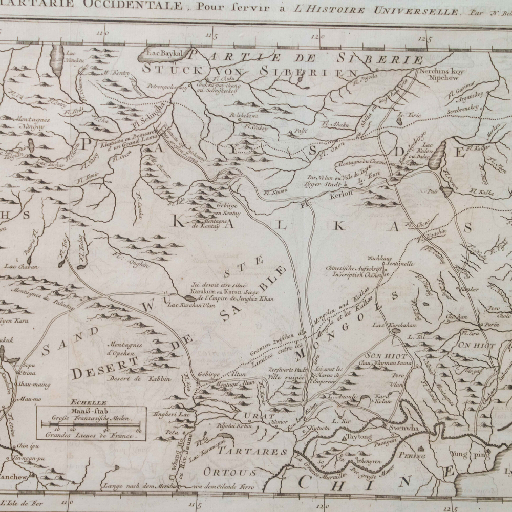 Карта Западной Тартарии